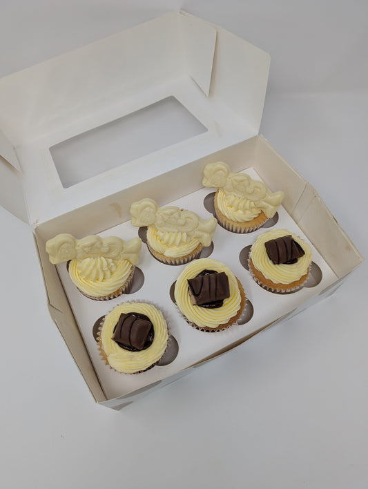 Vanilla Cupcake Box